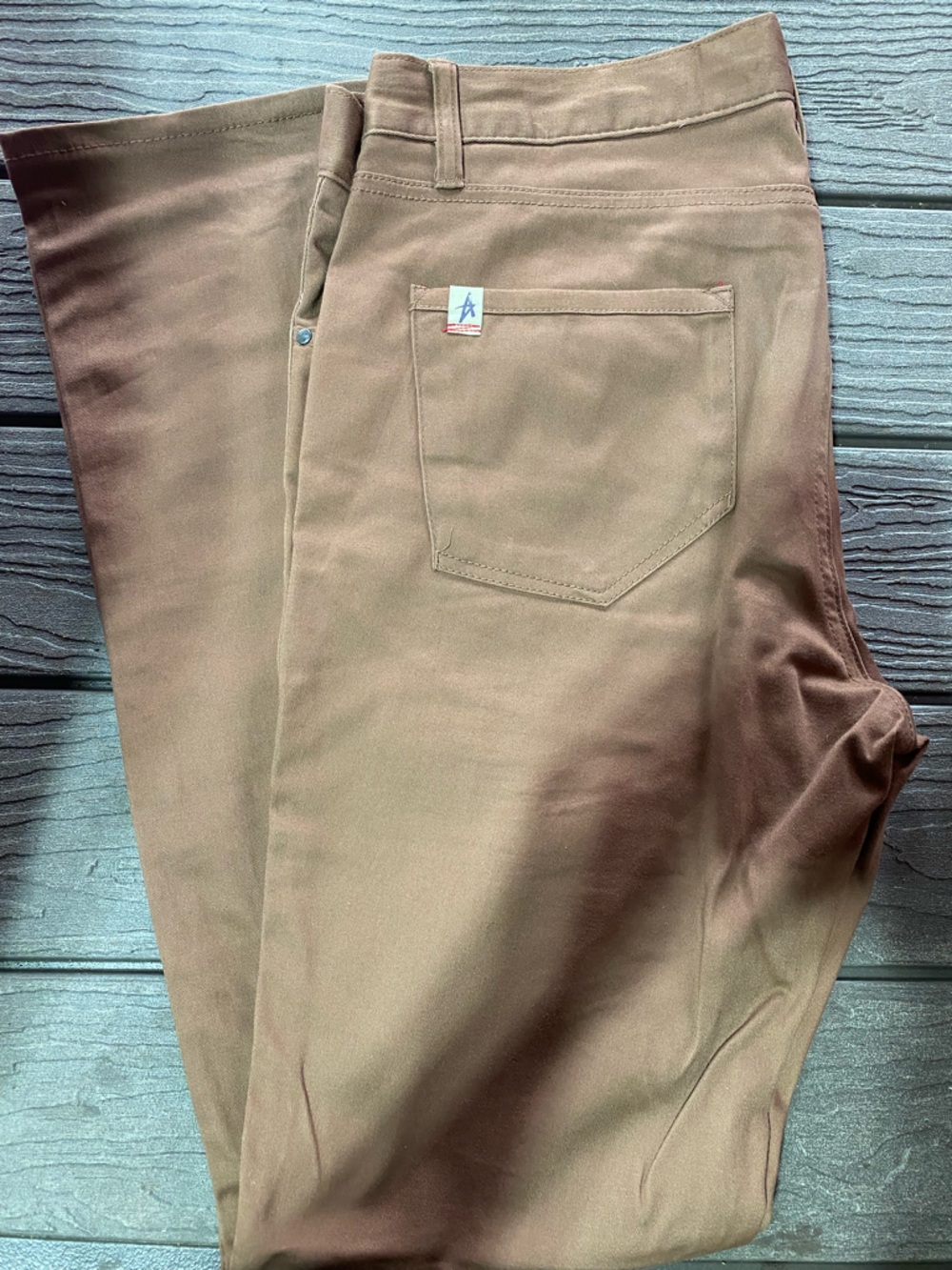 Altamont A Reynolds Men's Tan Chinos - Straight Leg